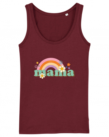 MAMA Retro Rainbow Burgundy