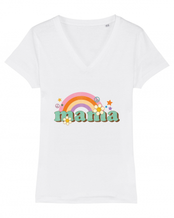 MAMA Retro Rainbow White