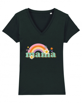 MAMA Retro Rainbow Black