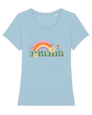 MAMA Retro Rainbow Sky Blue