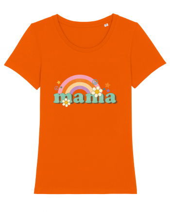 MAMA Retro Rainbow Bright Orange