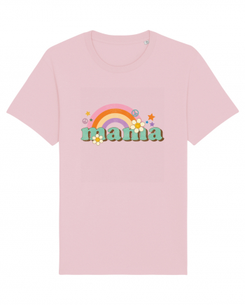 MAMA Retro Rainbow Cotton Pink