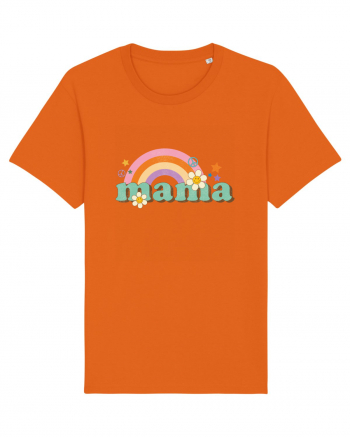 MAMA Retro Rainbow Bright Orange