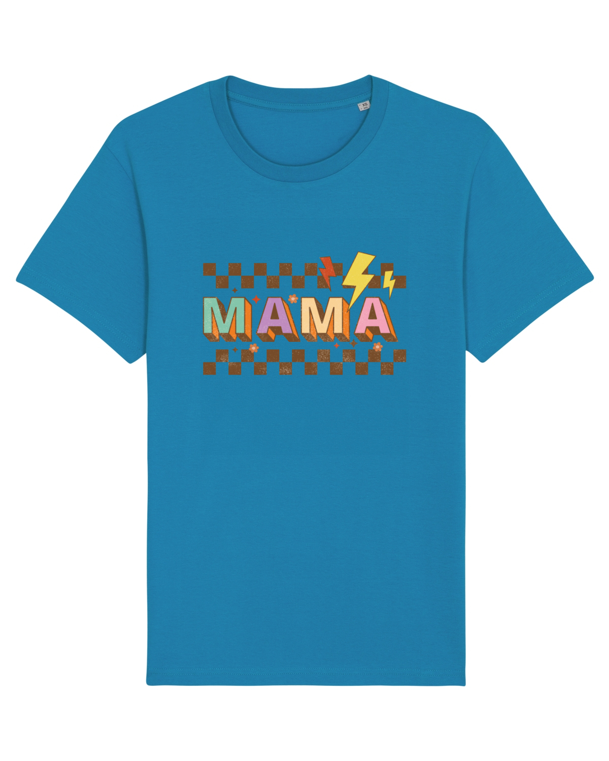 Tricou mânecă scurtă Unisex Rocker Azur