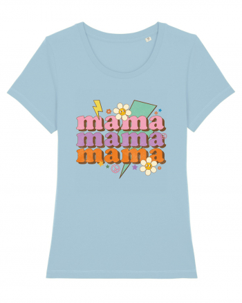 MAMA Peace Flower Sky Blue