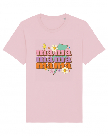 MAMA Peace Flower Cotton Pink