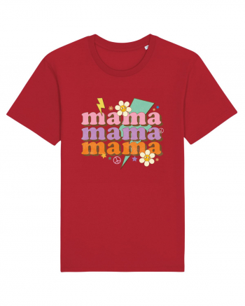 MAMA Peace Flower Red