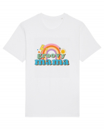 Groovy MAMA Tricou mânecă scurtă Unisex Rocker