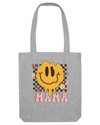 Mama Smiley Heather Grey