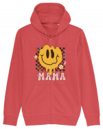 Mama Smiley Hanorac cu fermoar Unisex Connector