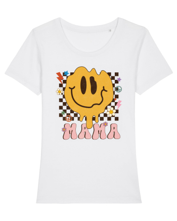Mama Smiley White