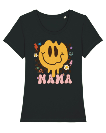 Mama Smiley Black