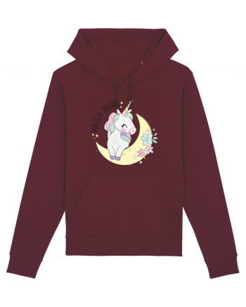 Magical Dreams Unicorn Burgundy