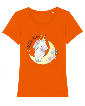 Magical Dreams Unicorn Bright Orange