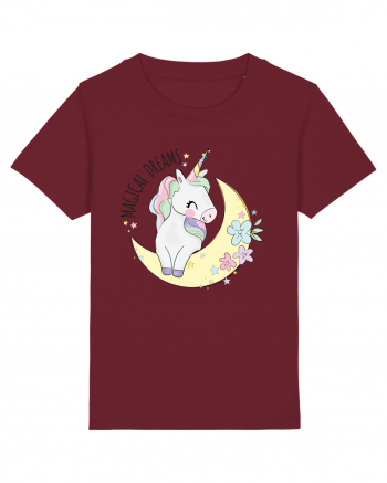 Magical Dreams Unicorn Burgundy