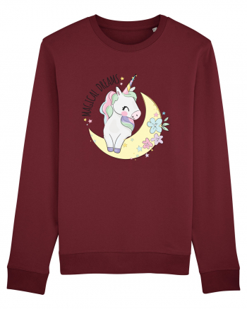 Magical Dreams Unicorn Burgundy