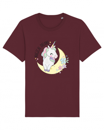 Magical Dreams Unicorn Burgundy