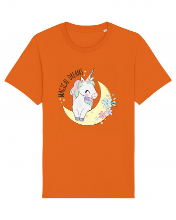 Magical Dreams Unicorn Bright Orange