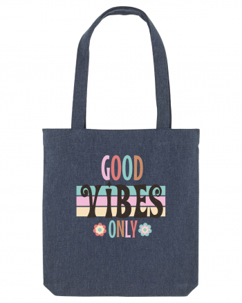 Good Vibes Only Vintage Midnight Blue
