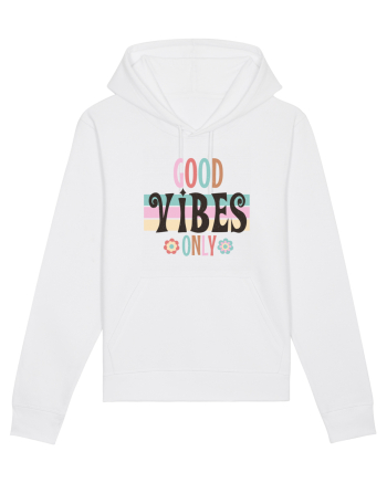Good Vibes Only Vintage White