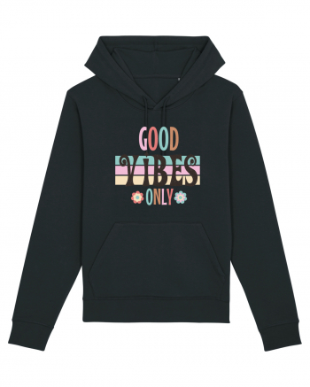 Good Vibes Only Vintage Black