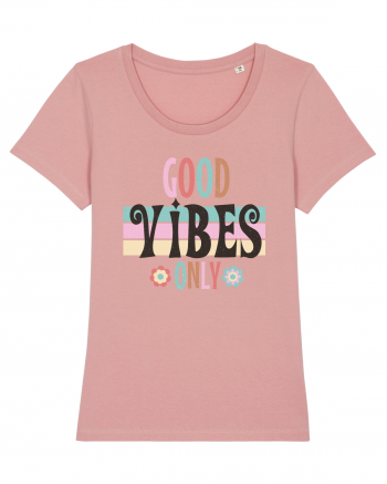 Good Vibes Only Vintage Canyon Pink