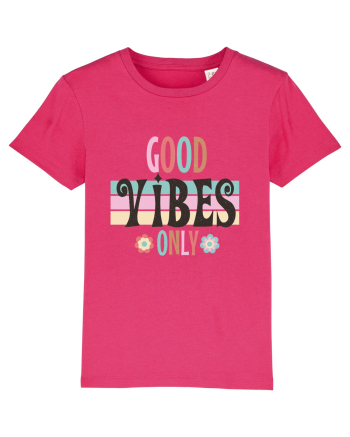 Good Vibes Only Vintage Raspberry