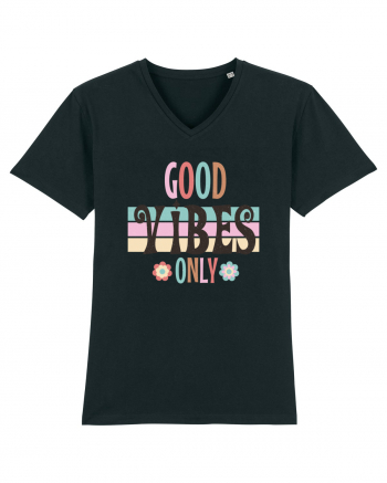 Good Vibes Only Vintage Black