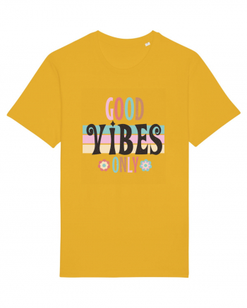 Good Vibes Only Vintage Spectra Yellow