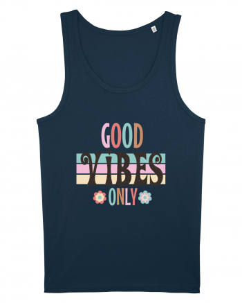 Good Vibes Only Vintage Navy