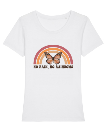 No Rain, No Rainbows White
