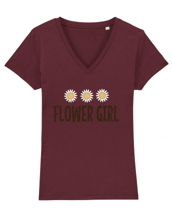 Flower Girl Burgundy