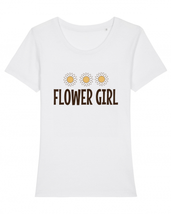 Flower Girl White