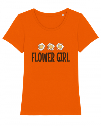 Flower Girl Bright Orange