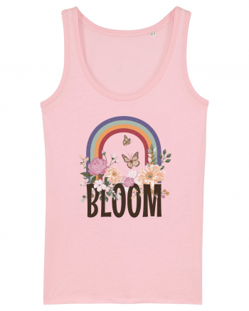 Bloom Flowers Cotton Pink
