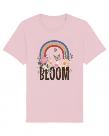 Bloom Flowers Cotton Pink