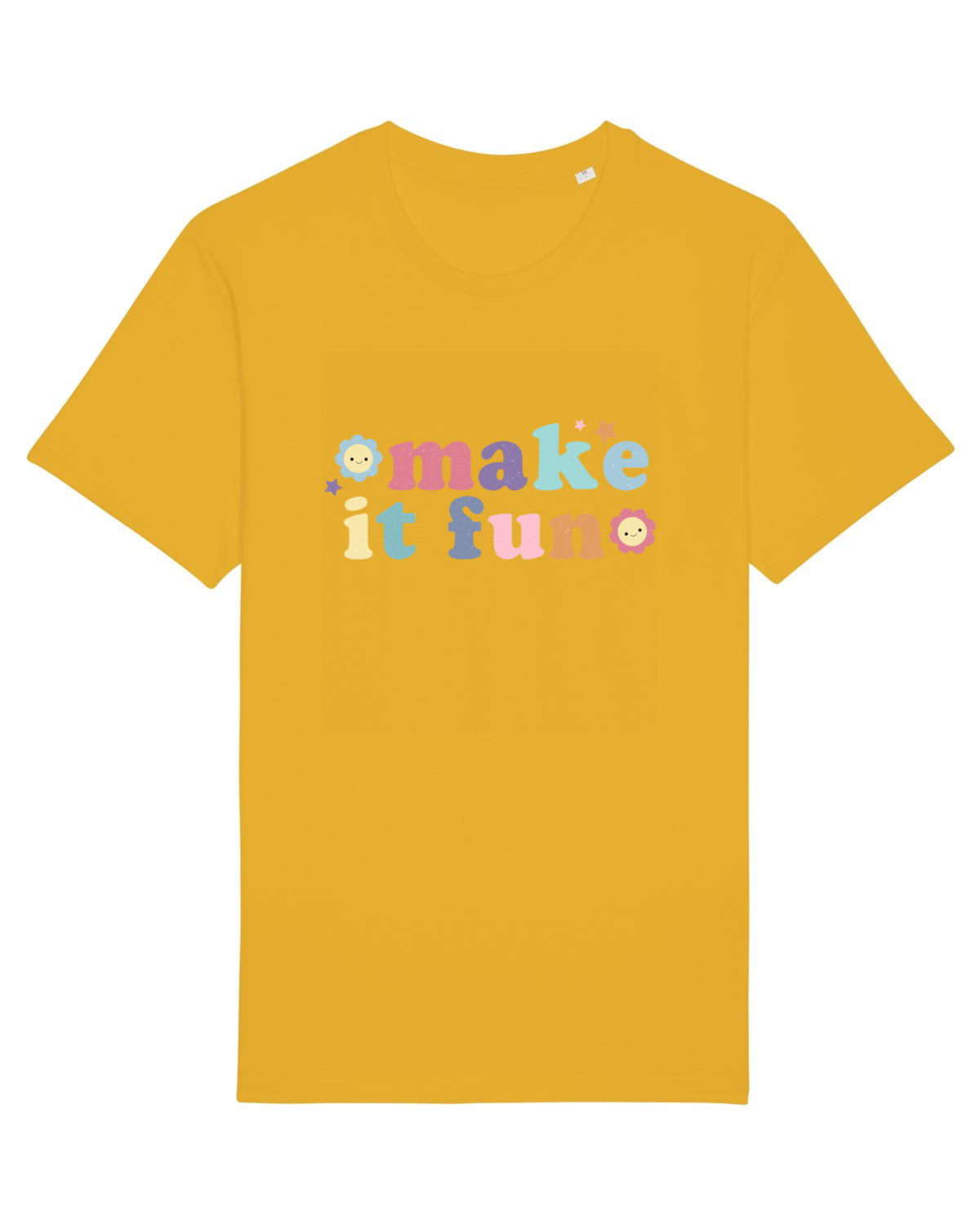 Tricou mânecă scurtă Unisex Rocker Spectra Yellow