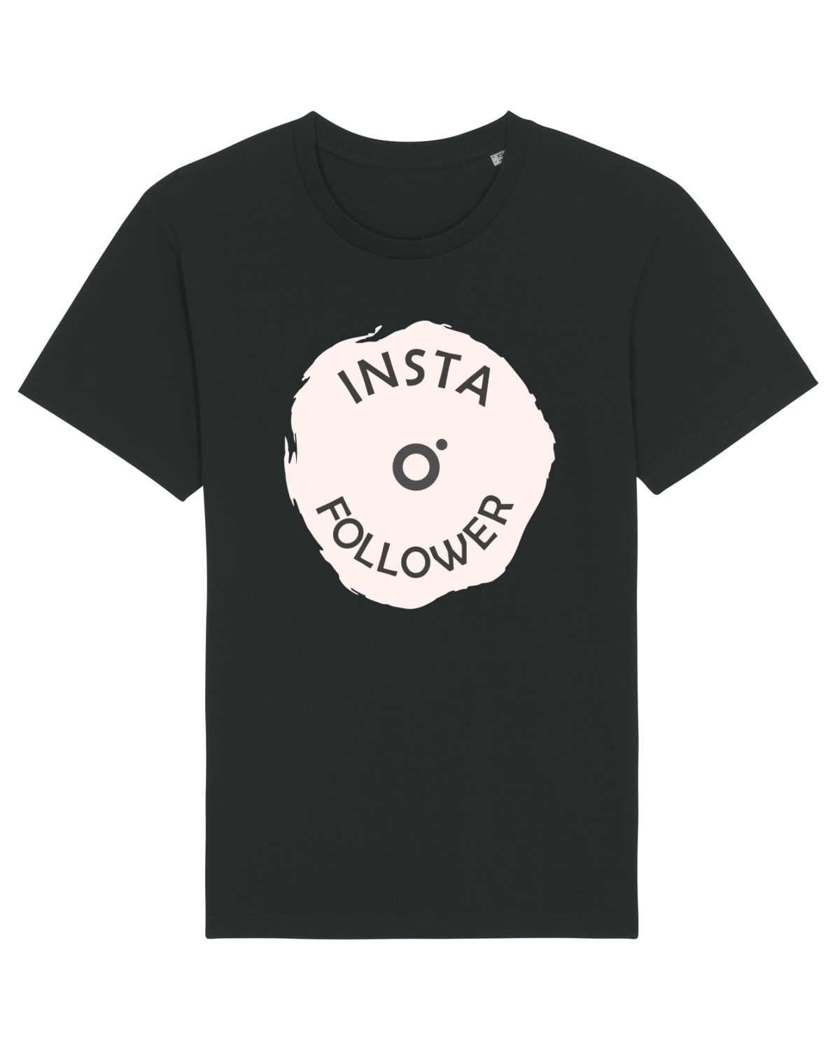 Tricou mânecă scurtă Unisex Rocker Black