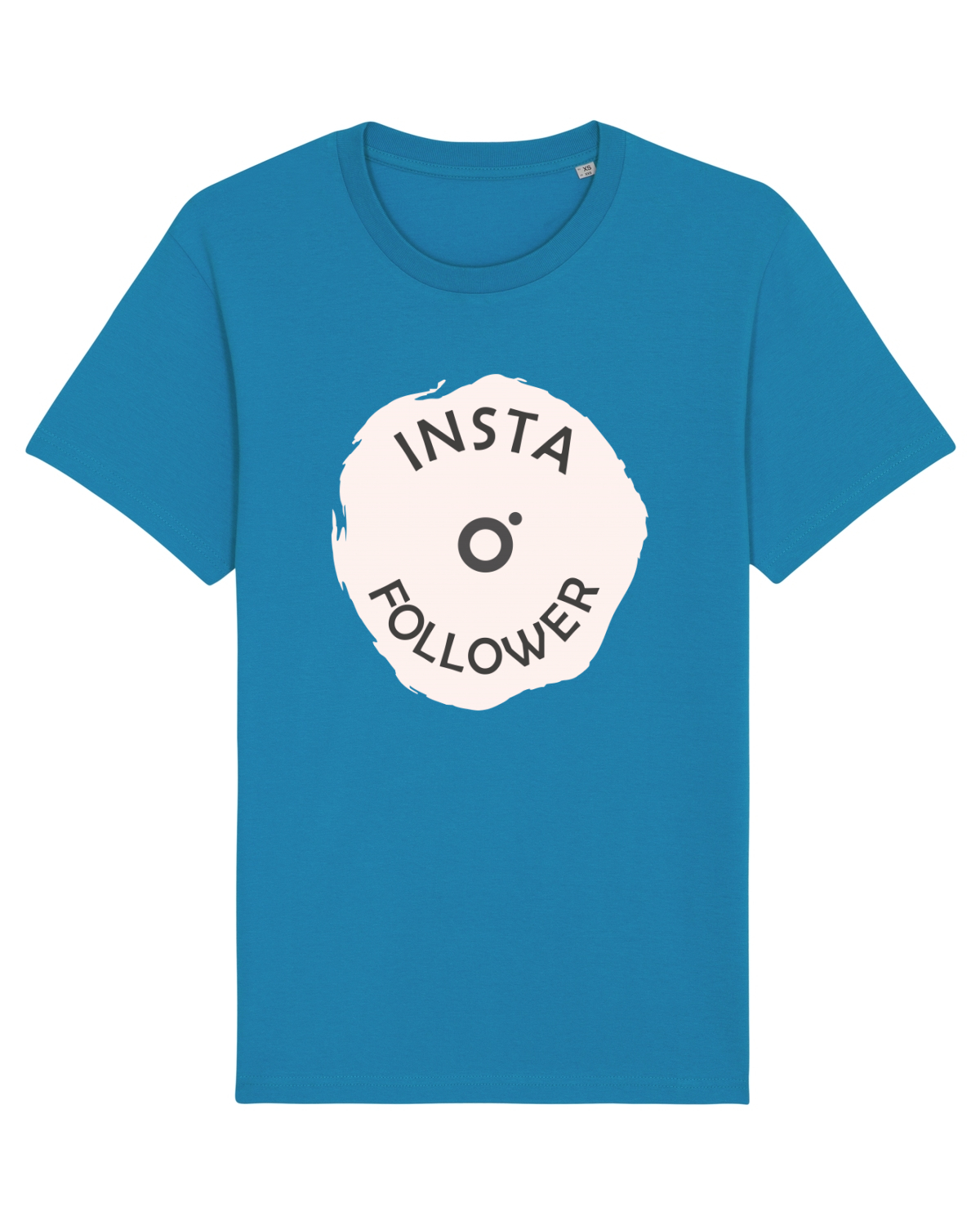 Tricou mânecă scurtă Unisex Rocker Azur
