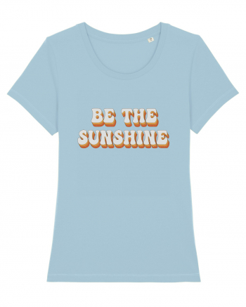 Be The Sunshine Retro Sky Blue