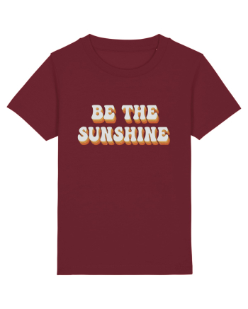 Be The Sunshine Retro Burgundy