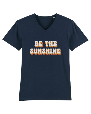 Be The Sunshine Retro French Navy