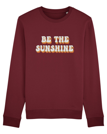 Be The Sunshine Retro Burgundy