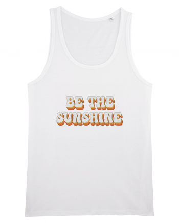 Be The Sunshine Retro White