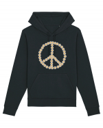 Peace Flowers Daisy Hanorac Unisex Drummer