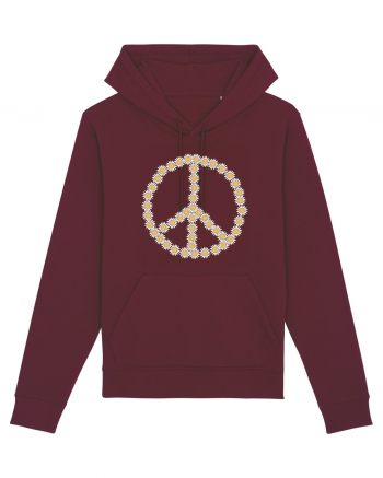 Peace Flowers Daisy Burgundy