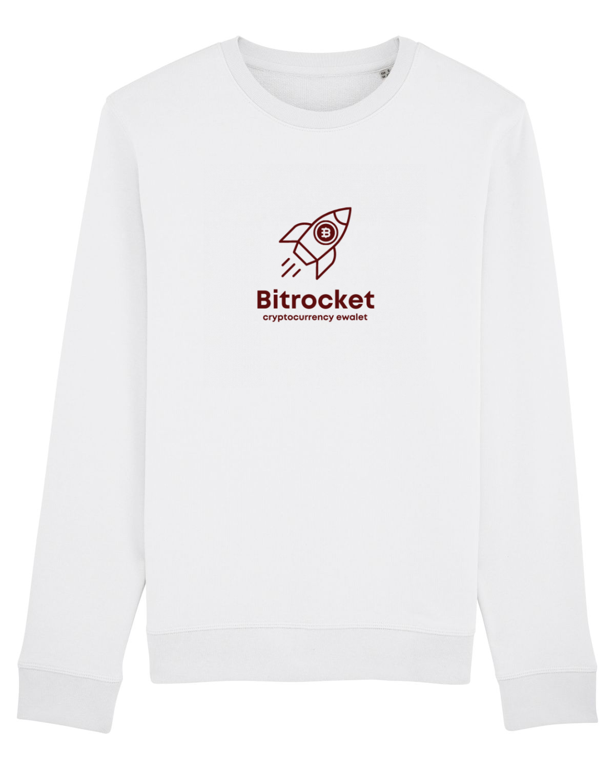 Bluză mânecă lungă Unisex Rise White
