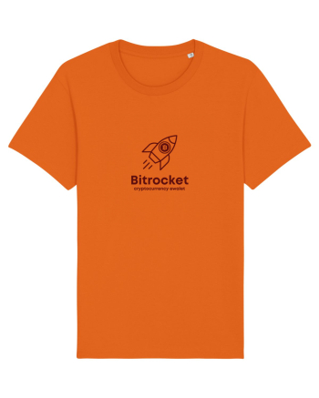 Cryptocurrency Bright Orange