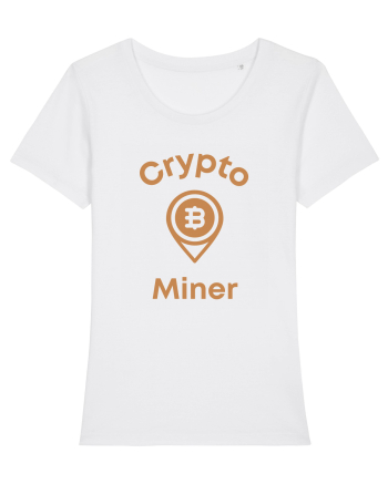 Crypto Miner White