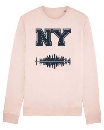 Retro Vintage New York College Jersey Candy Pink